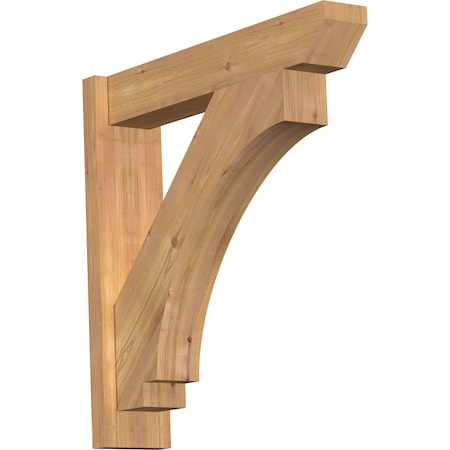 Ekena Millwork Imperial Slat Smooth Outlooker, Western Red Cedar, 5 1/2"W x 26"D x 26"H OUT06X26X26IMP06SWR